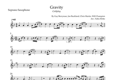 Gravity (arr. Fabio Britto)