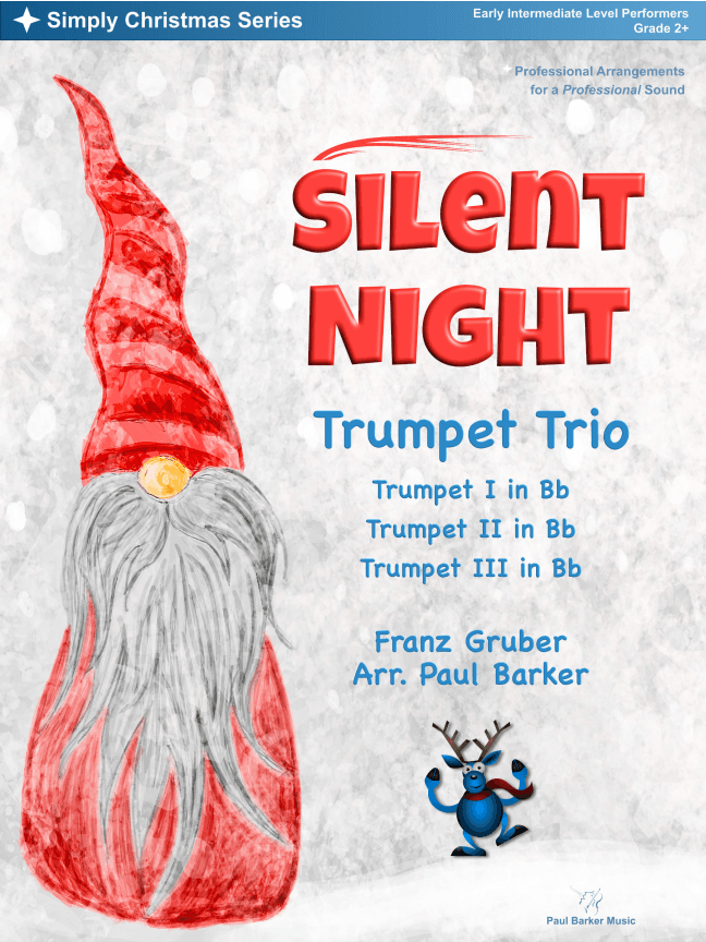 Silent Night (Trumpet Trio) (arr. Paul Barker)