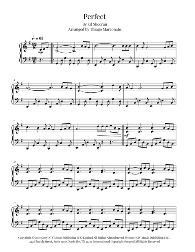 Perfect (arr. Thiago Marconato)