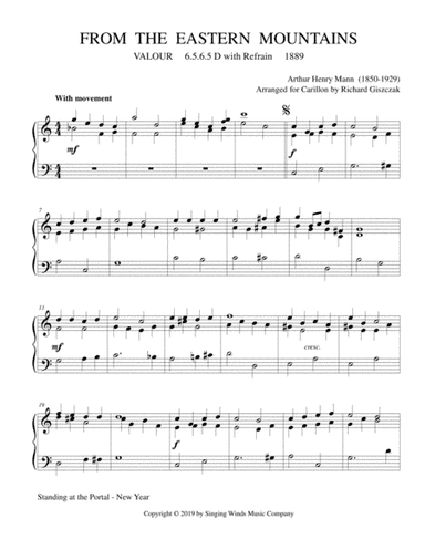 From the Eastern Mountains (VALOUR) (arr. Richard Giszczak)