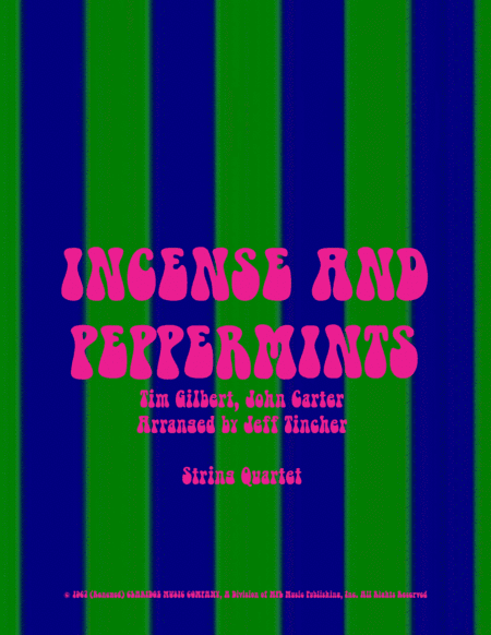 Incense And Peppermints (arr. Jeff Tincher)