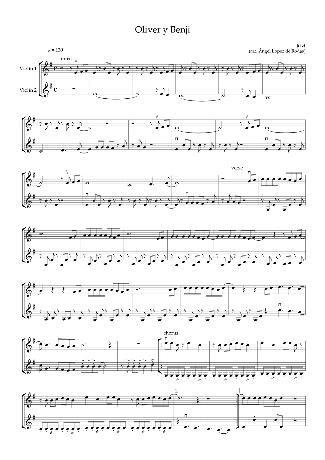 Campeones (arr. Ángel López de Rodas)