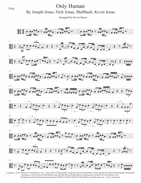 Only Human (arr. Kevin Busse)