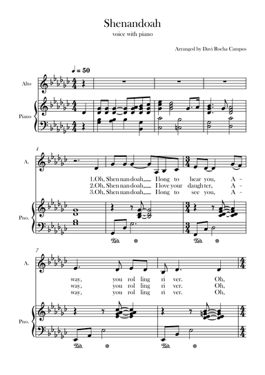 Shenandoah (arr. Davi Rocha Campos)