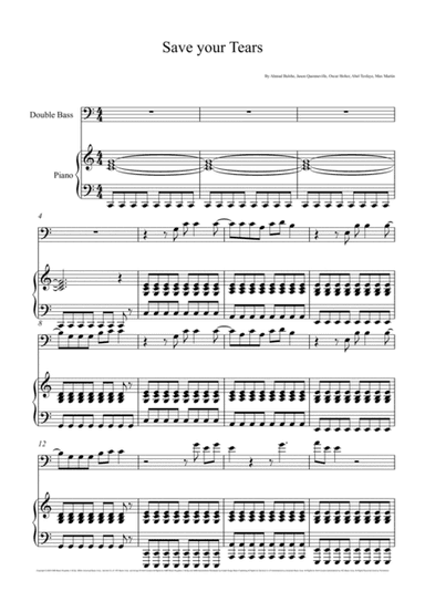 Save Your Tears (arr. André Laitano)