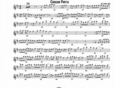 Corazon Partio (arr. Jonysax)