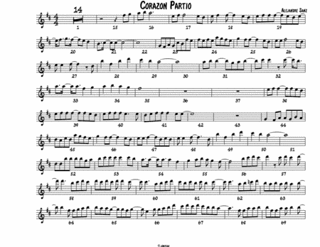 Corazon Partio (arr. Jonysax)