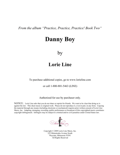 Danny Boy - EASY! (arr. Lorie Line)