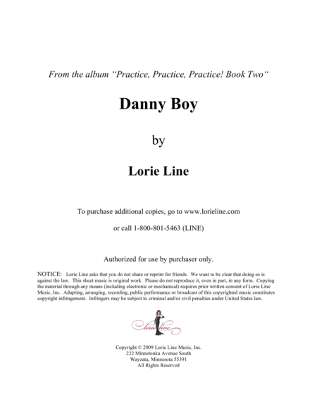 Danny Boy - EASY! (arr. Lorie Line)