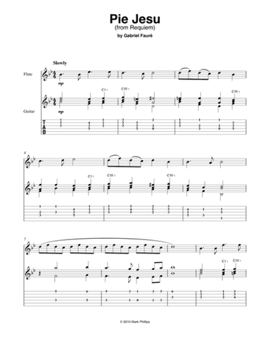 Pie Jesu (from Requiem) (arr. Mark Phillips)