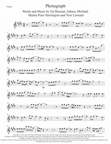 Photograph (arr. Kevin Busse)