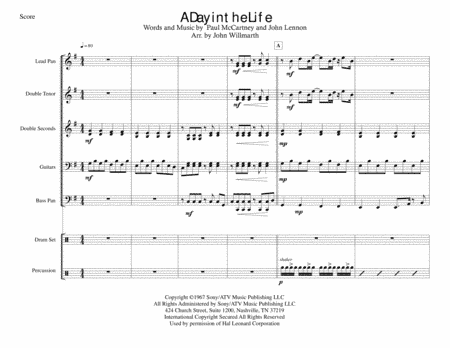 A Day In The Life (arr. John Willmarth)
