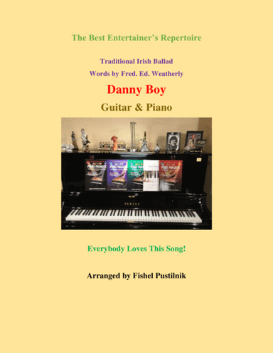 "Danny Boy"-Piano Background for Guitar and Piano (arr. Fishel Pustilnik)