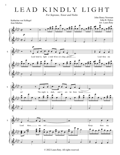 Lead Kindly Light (arr. Laura Raty)