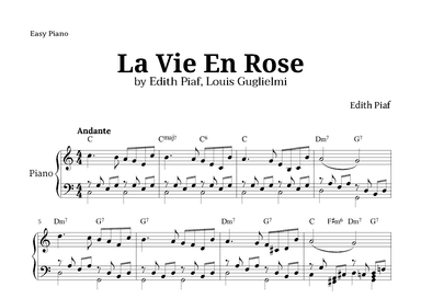 La Vie En Rose (arr. Langanho)
