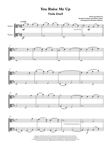 You Raise Me Up (arr. Abraham Maduro)