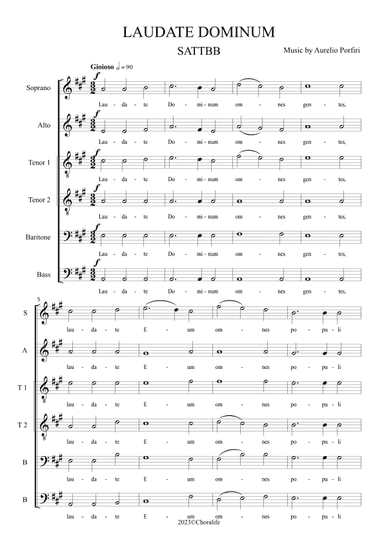 LAUDATE DOMINUM