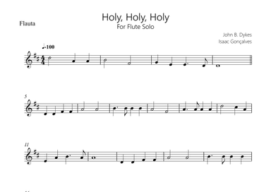 Holy Holy Holy (arr. Isaac Gonçalves)