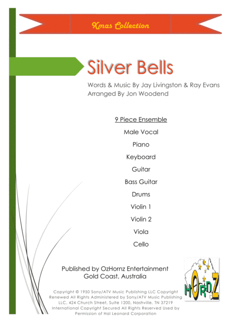 Silver Bells (arr. Jon Woodend)