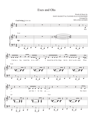 Ex's & Oh's (arr. Melanie B. Guerin)