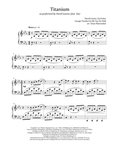 Titanium (arr. Taran Plamondon)