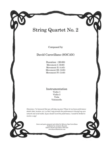String Quartet No. 2