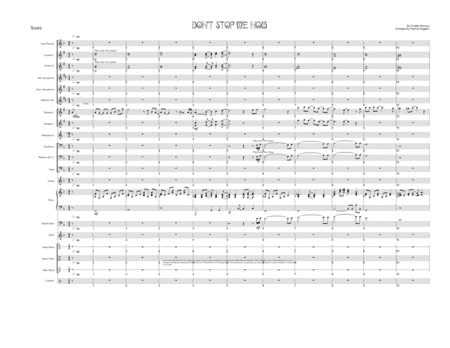 Don't Stop Me Now (arr. Thomas Ruggieri)