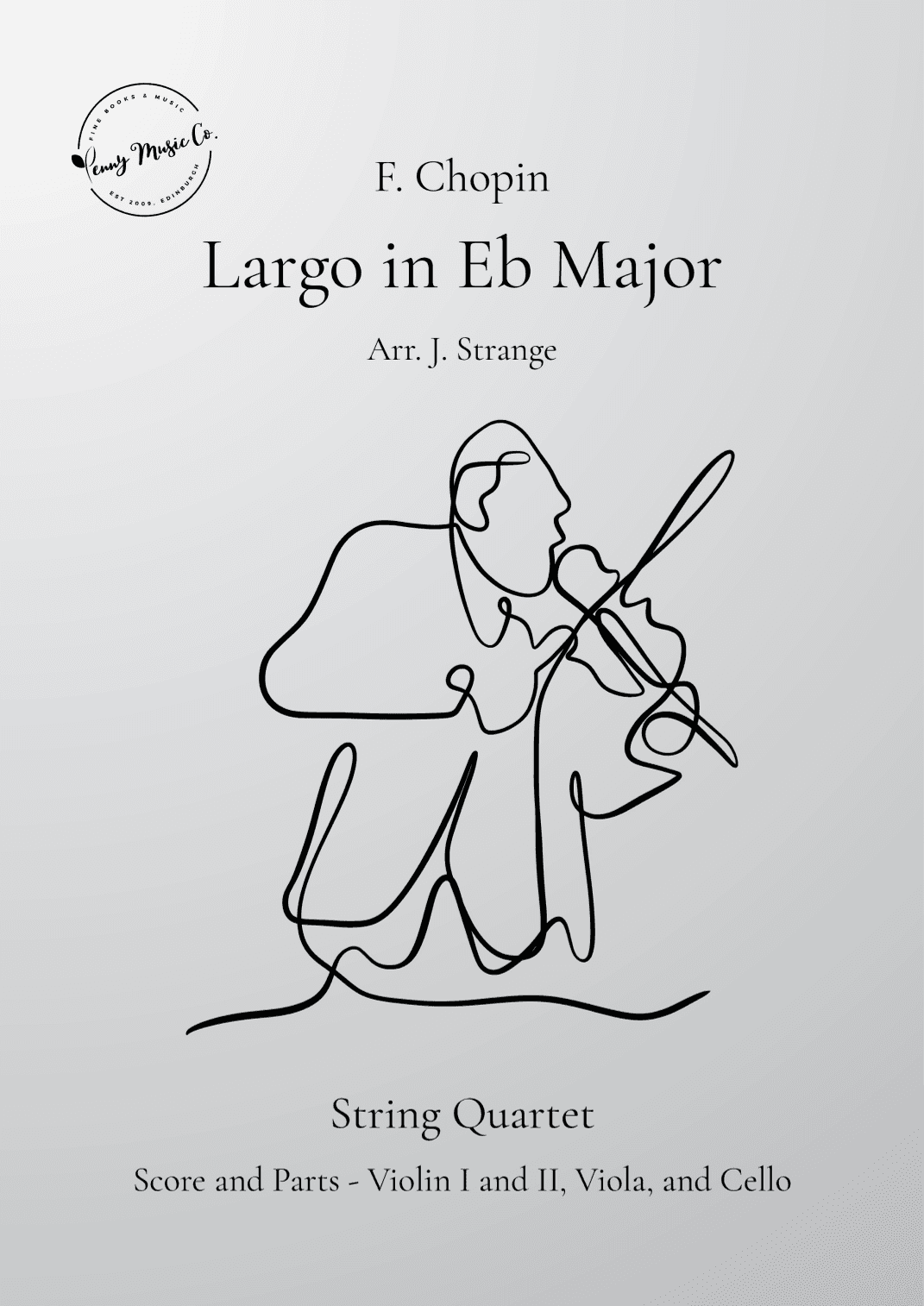 Largo in Eb major for String Quartet (arr. James Strange)