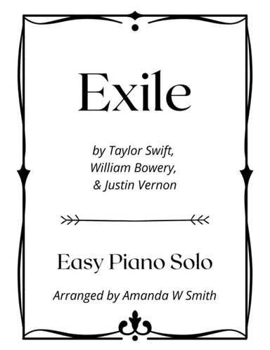 Exile (arr. Amanda W Smith)