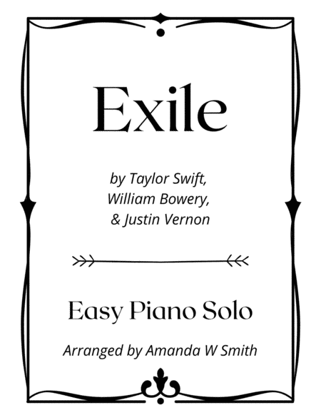 Exile (arr. Amanda W Smith)