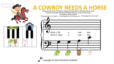 A Cowboy Needs A Horse (arr. Grace Hanson)