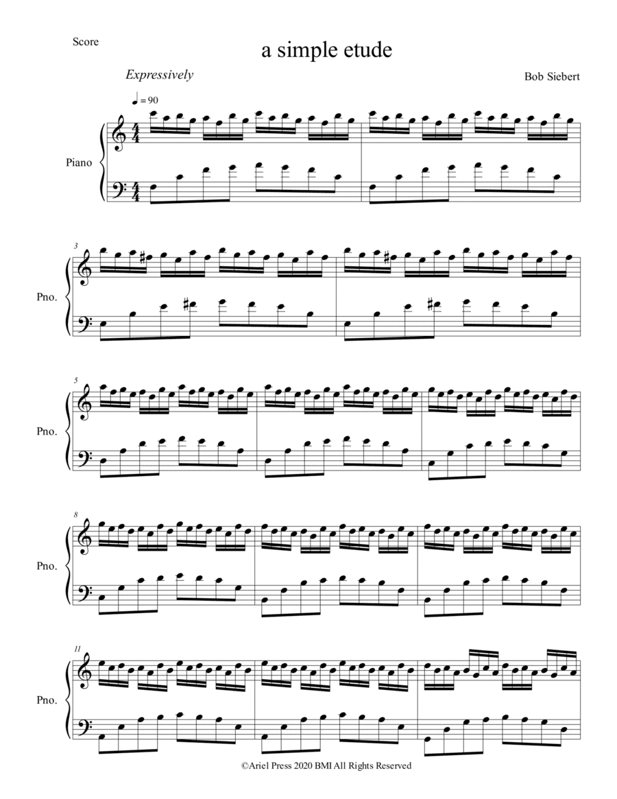 A Simple Etude