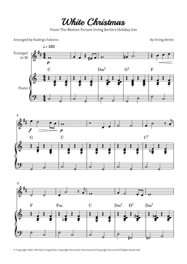 White Christmas (arr. Rodrigo Faleiros)