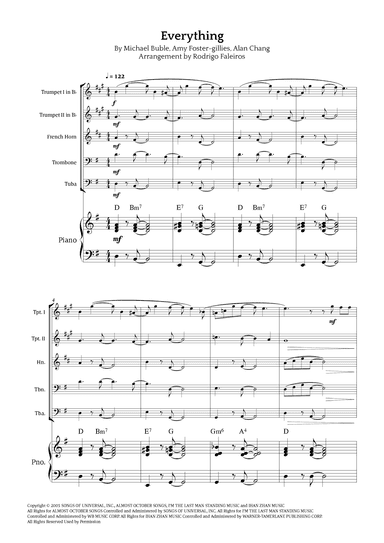 Everything (arr. Rodrigo Faleiros)