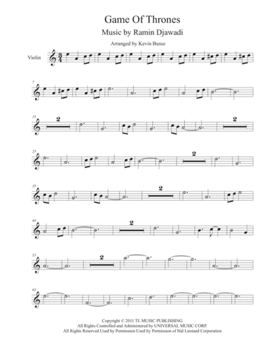 Game Of Thrones (arr. Kevin Busse)