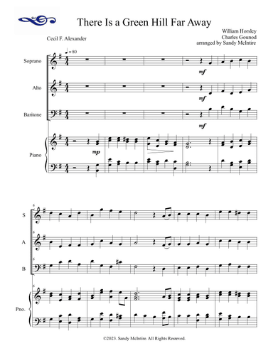 There Is a Green Hill Far Away (arr. Sandy McIntire)