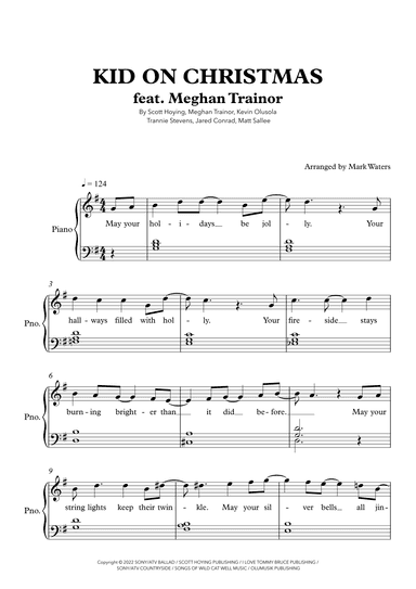 Kid On Christmas (arr. Mark Waters)