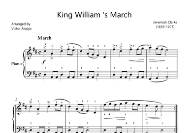 King William 's March intermediate version (arr. Victor Araújo)