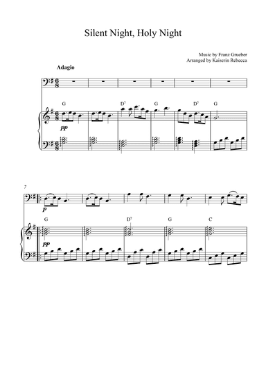 Silent Night, Holy Night (arr. Kaiserin Rebecca)