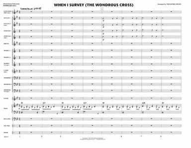 When I Survey (The Wondrous Cross) (arr. Tim Waters)