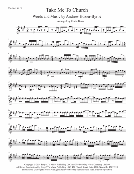 Take Me To Church (arr. Kevin Busse)