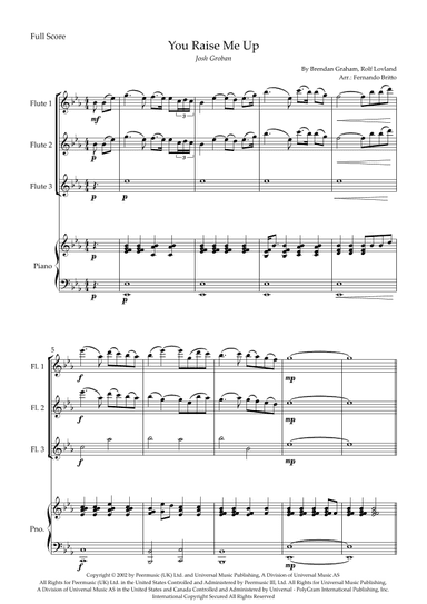 You Raise Me Up (arr. Fernando Britto)