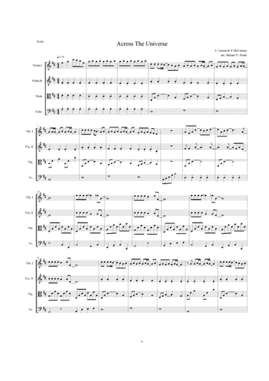 Good Day Sunshine (arr. Betsuel Uesile Prado)