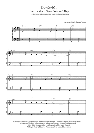 Do-Re-Mi (arr. Miranda Wong)