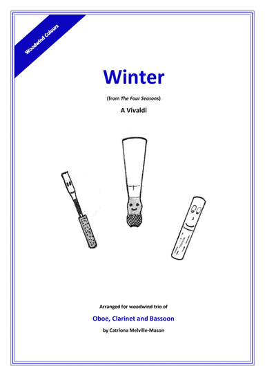 Winter (oboe, clarinet, bassoon trio) (arr. Catriona Melville-Mason)