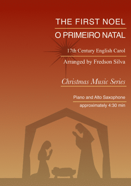 The First Noel (O Primeiro Natal) - Alto Saxophone and Piano (arr. Fredson Silva)