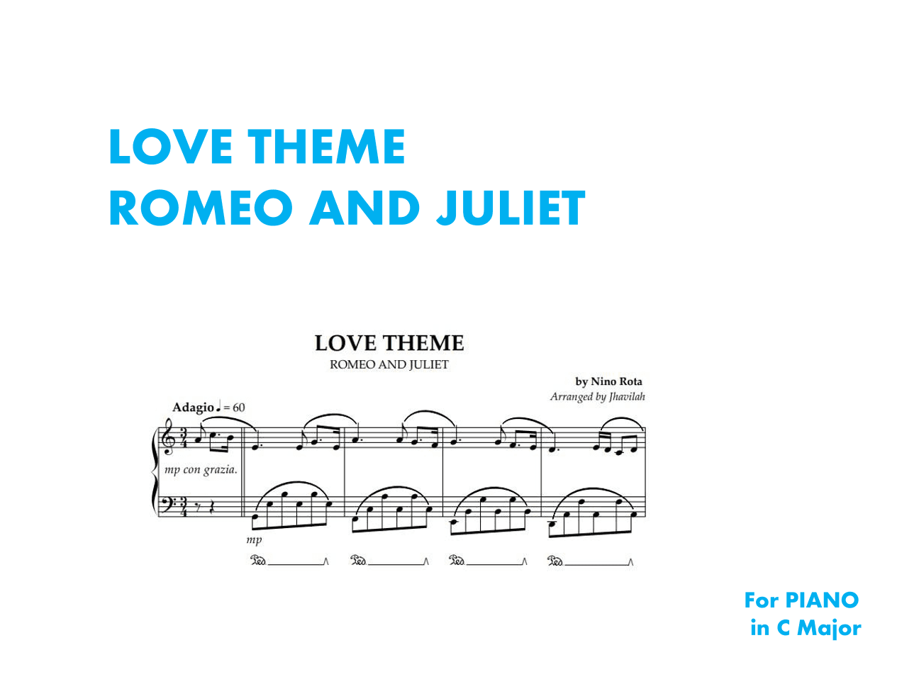 Romeo And Juliet (love Theme) (arr. Jhavilah)