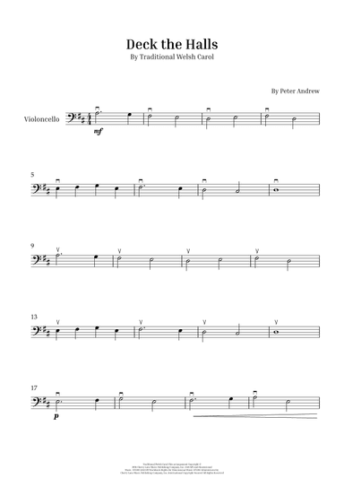 Deck the Halls (arr. Peter Andrew)