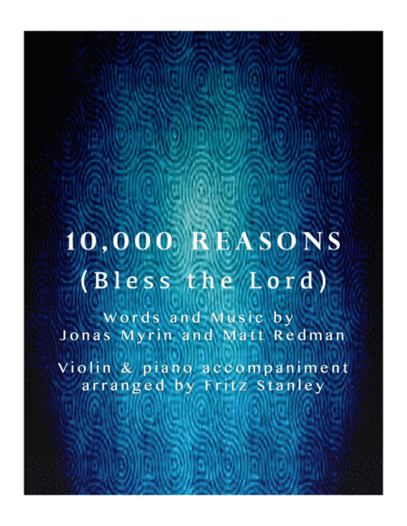 10,000 Reasons (Bless The Lord) (arr. Fritz Stanley)