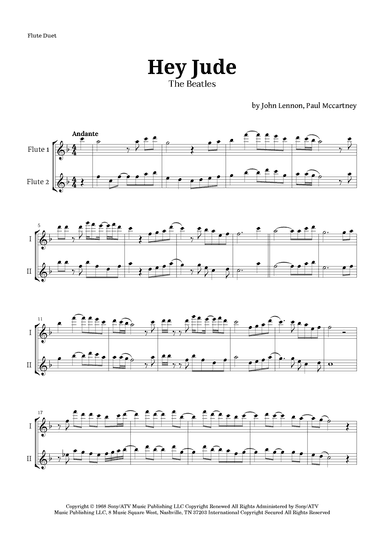 Hey Jude (arr. Langanho)